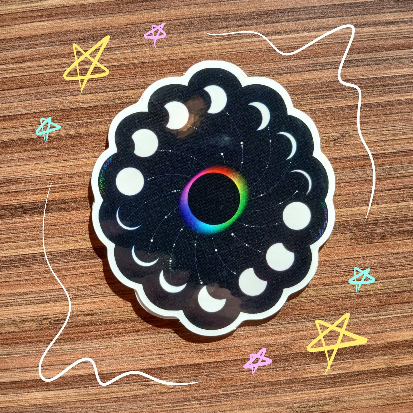 Vinyl Eclipse Sticker