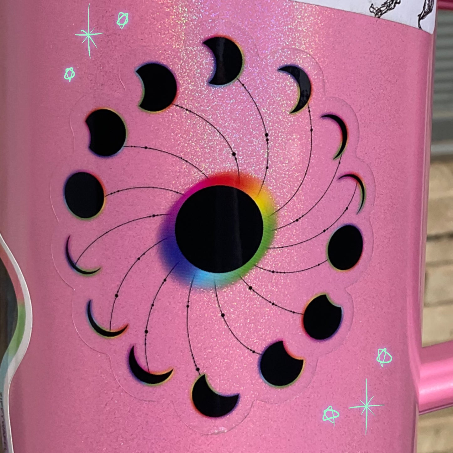Clear Eclipse Sticker