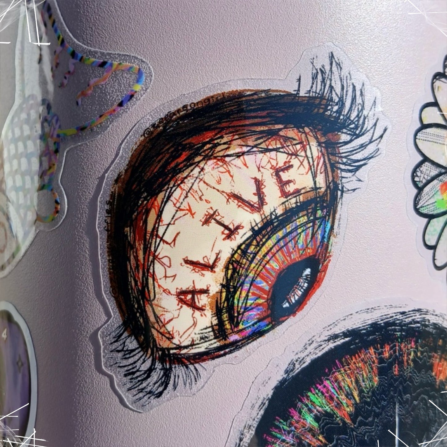 Clear Alive Eye Sticker