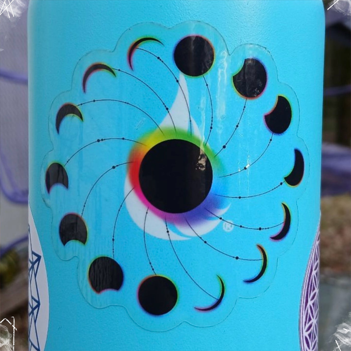 Clear Eclipse Sticker